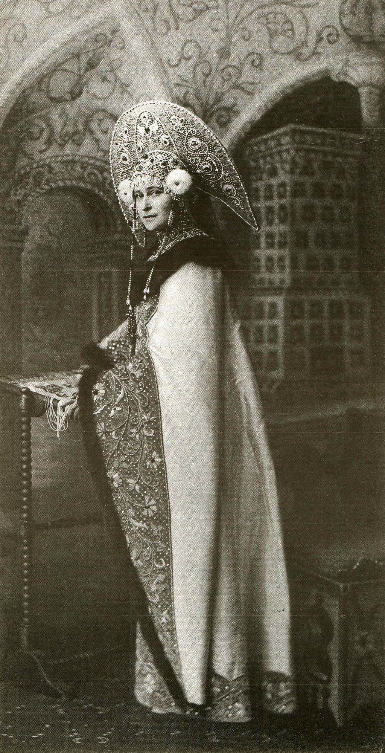 Елизавета Федоровна на костюмированном балу 1903 года